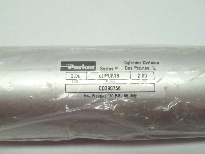 Parker CNPUR16 CD390756 2.00 Bore 2.00 stroke 150 PSI Pneumatic Cylinder - Maverick Industrial Sales