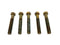 Hex Head Machine Bolt Bronze Silicon 1/2"-13 UNC x 3-1/4" LOT OF 5 - Maverick Industrial Sales