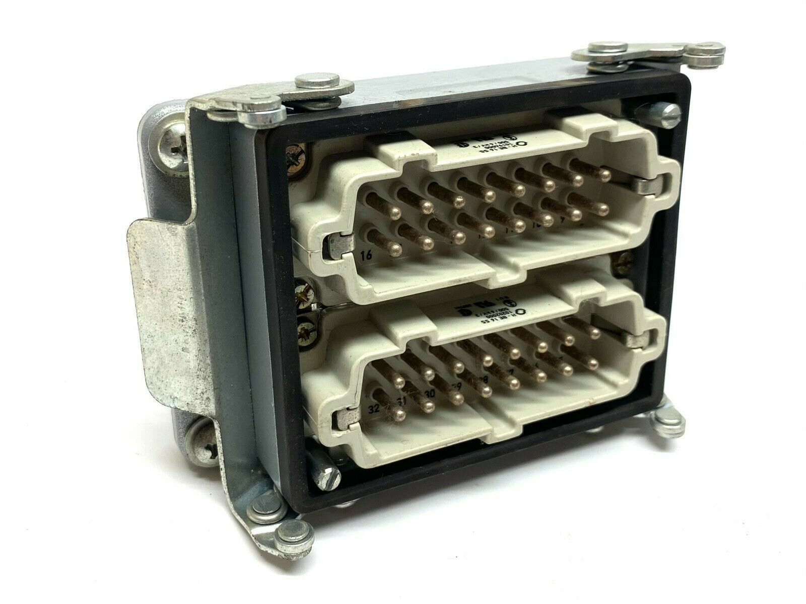 Lapp H-BE-16-SS Male Insert Connector x 2 w/ Dual Housing - Maverick Industrial Sales