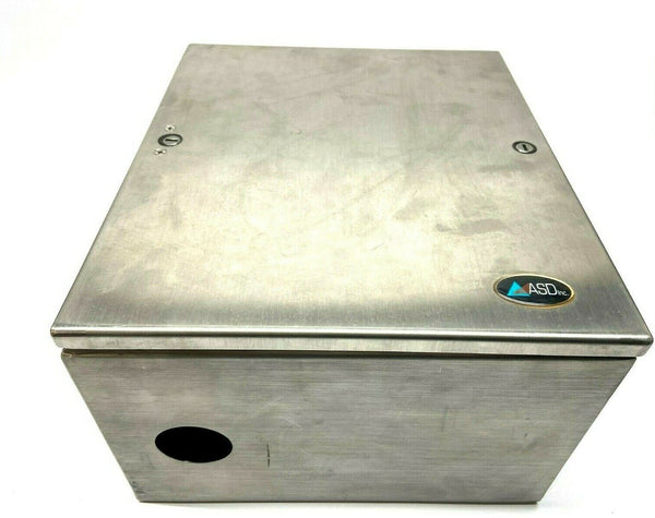 Hoffman LHCS353020SS Stainless Steel Enclosure 12-3/4" x 11-7/8" x 7-7/8" - Maverick Industrial Sales