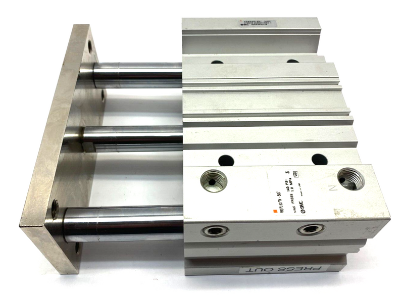 SMC MGPL63TN-50Z Pneumatic Guide Cylinder 63mm Bore 50mm Stroke 145psi - Maverick Industrial Sales