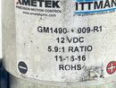 Ametek Pittman GM14904S009-R1 Gearmotor 12VDC 5.9:1 Ratio 1/4" D-Shaped Shaft - Maverick Industrial Sales