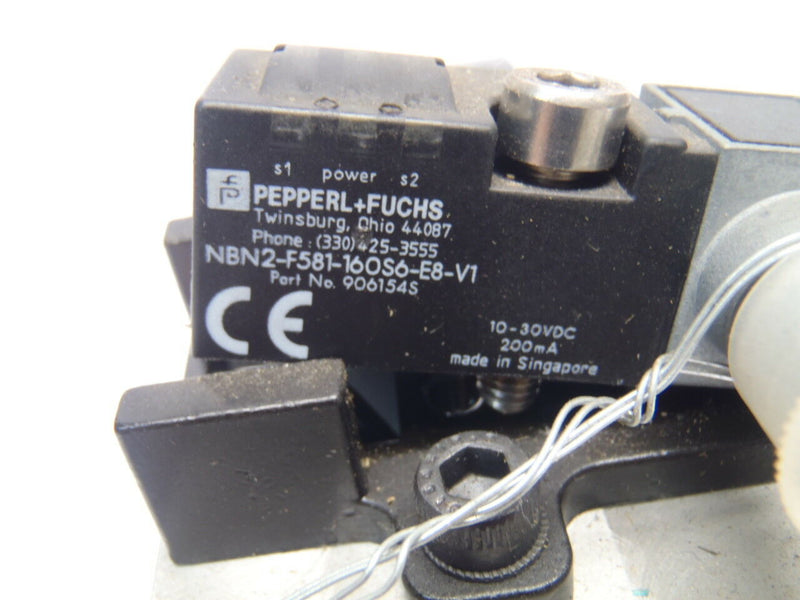 Norgren EC63DA1090AD13510 Power Clamp W/ Pepperl+Fuchs NBN2F581160S6E8V1 Sensor - Maverick Industrial Sales