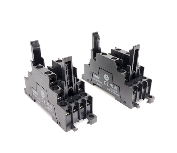 IDEC SF1V-6-07L DIN Rail Relay Socket 14-Pin 6A 250V LOT OF 2 - Maverick Industrial Sales