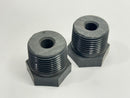 1" x 1/4" Threaded Hex Bushing Adapter Male x Female PVC LOT OF 2 - Maverick Industrial Sales