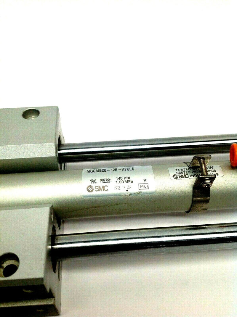 SMC MGCMB20-125-H7CLS Guided Cylinder 20mm Bore 125mm Stroke - Maverick Industrial Sales