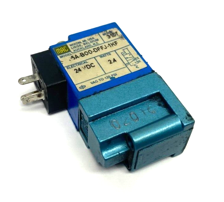 MAC Valves 35A-B00-DFFJ-1KF Direct Solenoid Operated 3-Way Poppet Valve - Maverick Industrial Sales