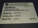 Allen Bradley 953-02 Datamyte Computer Config No. S-M500 - Maverick Industrial Sales