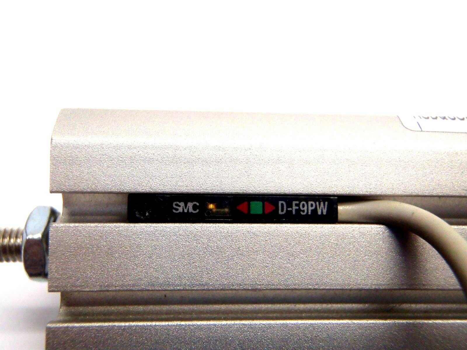 SMC NCDQ8CZ075-300M-F9PW Compact Pneumatic Cylinder w/ 2) D-F9PW Auto Switch - Maverick Industrial Sales