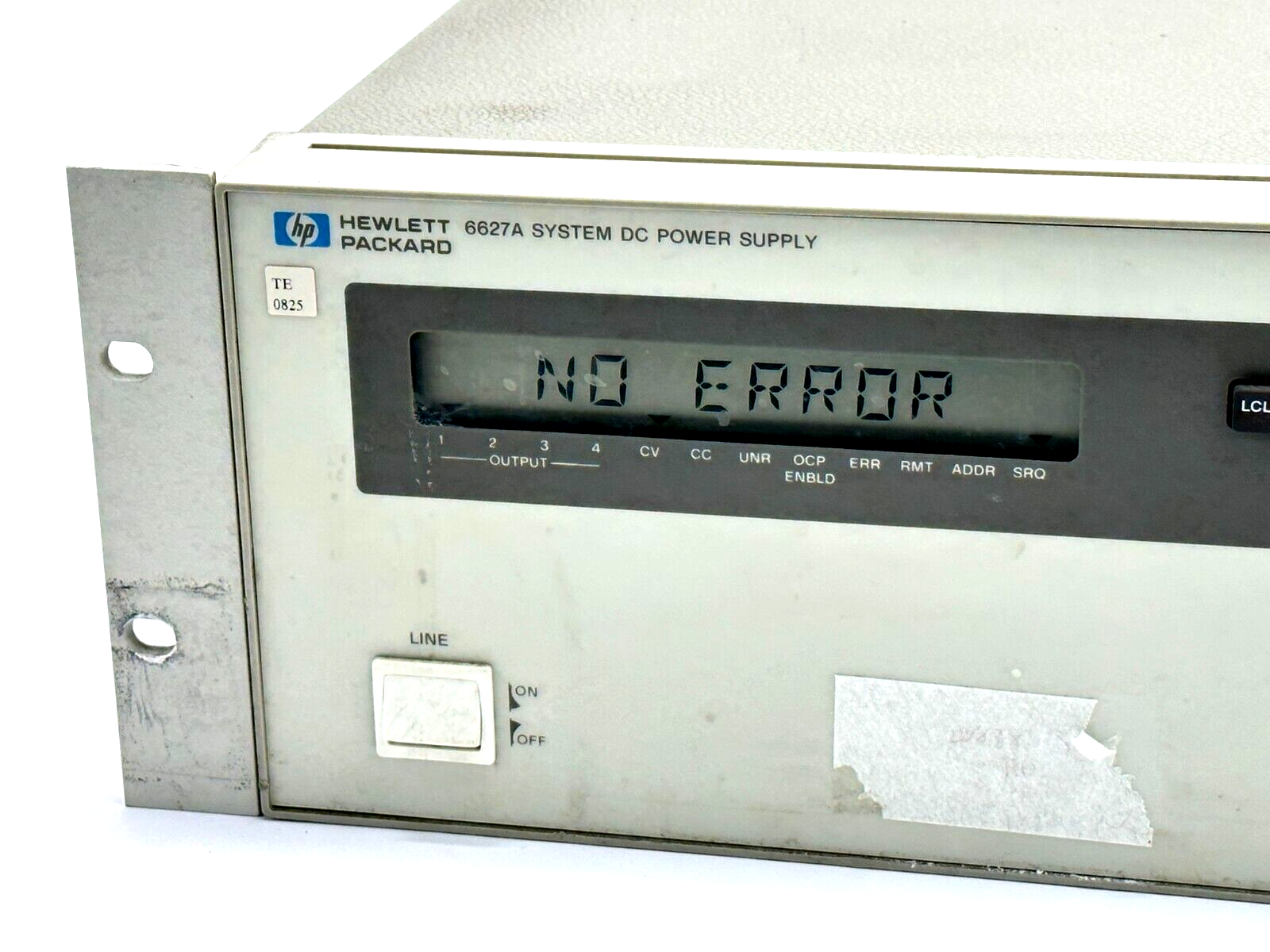 HP 6627A System DC Power Supply 4-Output 0-20V 0-2A / 0-50V 0-0.8A 40W - Maverick Industrial Sales