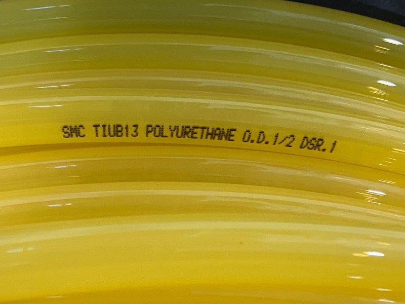 SMC TIUB13Y Polyurethane Tubing 1/2" OD Yellow 550' FT - Maverick Industrial Sales