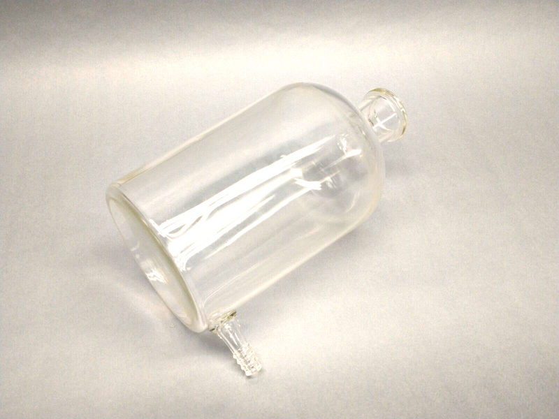 Glass Apothecary Jar With Lid, 5Dia
