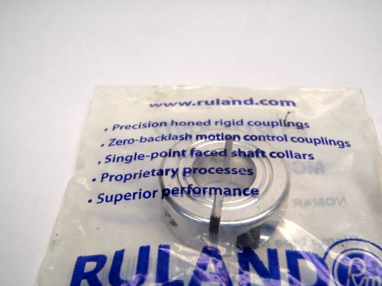 Ruland MSP-16-F 16mm Steel & MCL-12-A 12mm Aluminum Shaft Collar Clamp - Maverick Industrial Sales