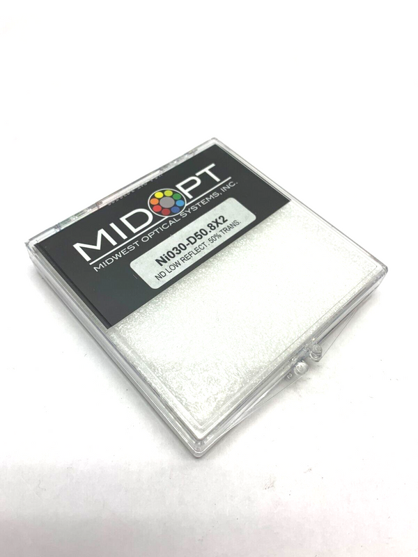 Midopt Ni030-D50.8X2 Neutral Density Low Reflectivity 50% Trans. - Maverick Industrial Sales