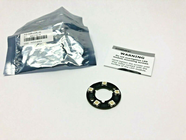 Cognex CKR-UVRL-00, 820-0182-1R UV Ring Light for Checker Camera, 203-3091-RAR - Maverick Industrial Sales