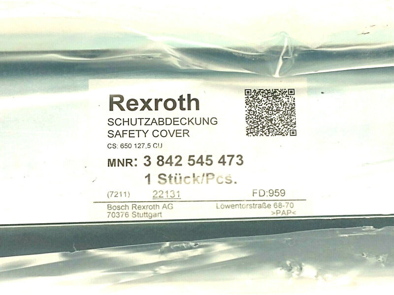 Bosch Rexroth 3842545473 Safety Cover 650 127,5 CU - Maverick Industrial Sales