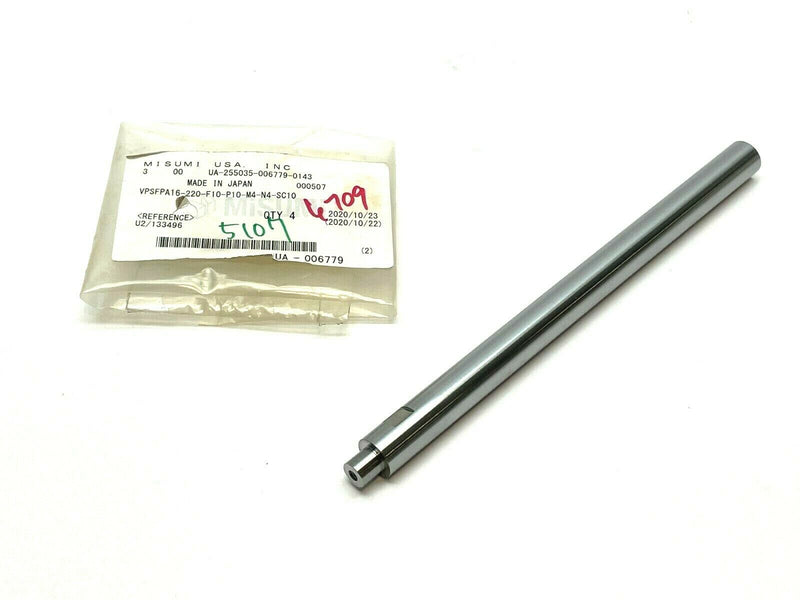 MiSUMi VPSFPA16-220-F10-P10-M4-N4-SC10 End Tapped Precision Linear Shaft - Maverick Industrial Sales