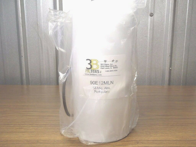 3B Filters 90E12MLN Oil Filter 12-Micron ABS Particulate - Maverick Industrial Sales