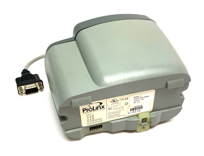 Prosoft 4104-DFCM-PDPM Ser. C ProLinx Profibus Communication Gateway Ver. 2.45 - Maverick Industrial Sales