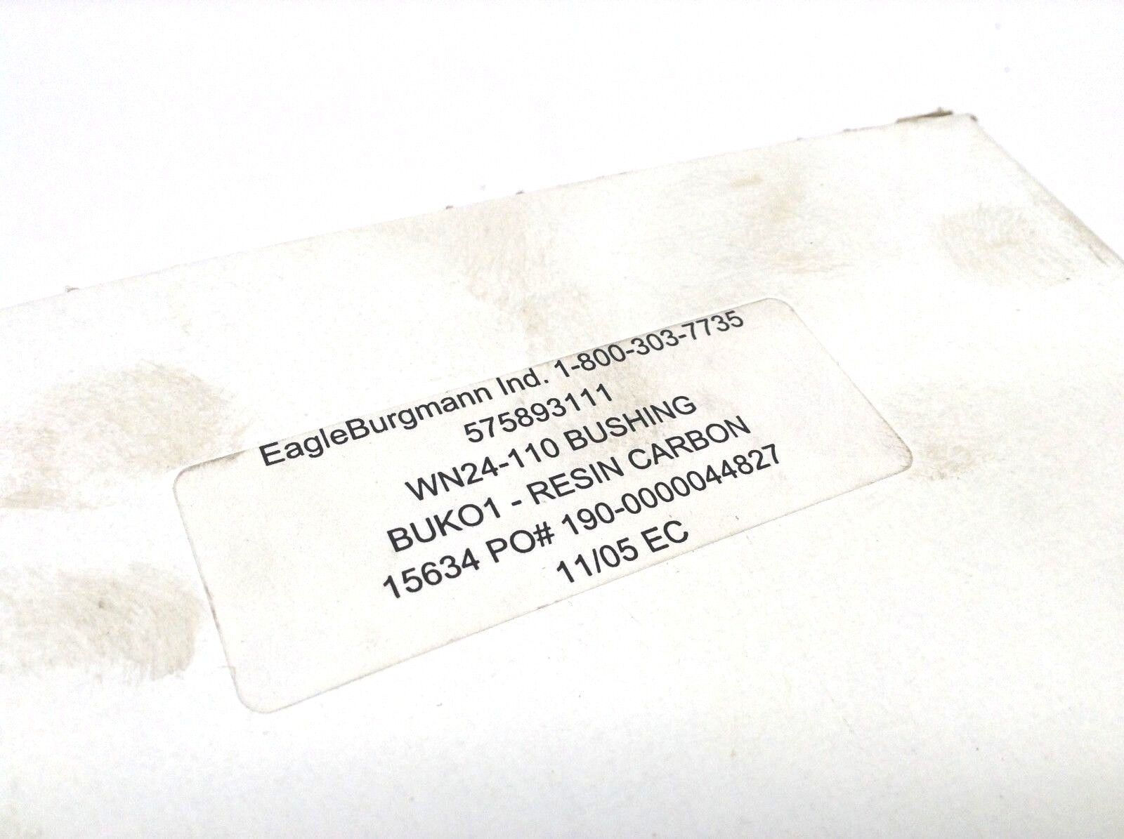 EagleBurgmann 575893111 WN24-110 Bushing BUK01 - Resin Carbon Seal - Maverick Industrial Sales