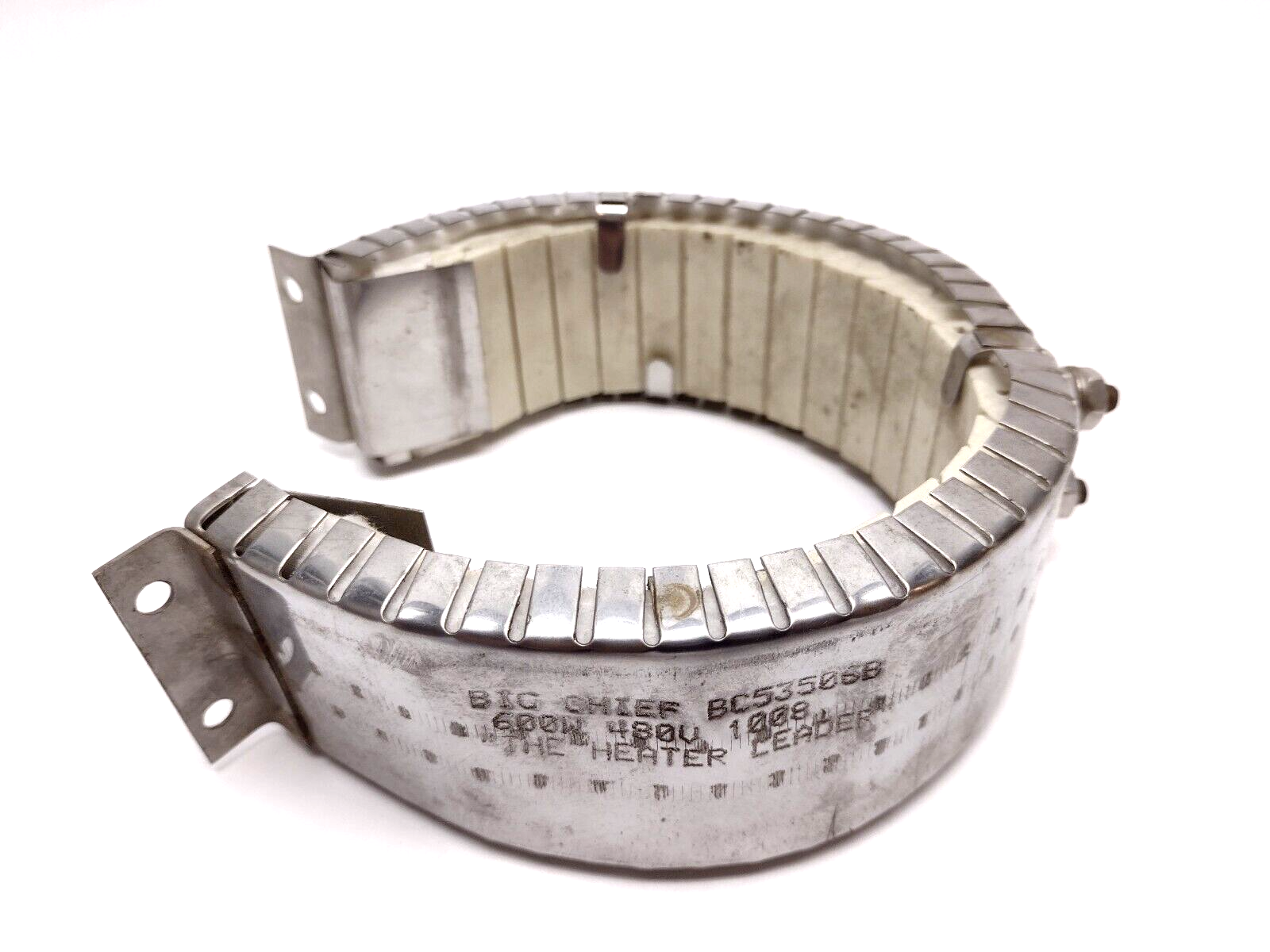 BC53506B | Big Chief Ceramic Band Heater 4" X 2" 600W 480V 1008 - Used - Maverick Industrial Sales