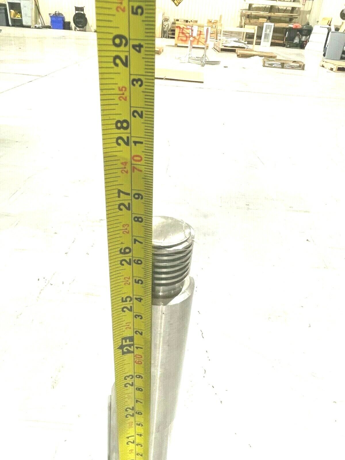 Stainless Steel APV Tank Agitator Mixing Blade, 29" Dia, 26" Shaft - Maverick Industrial Sales
