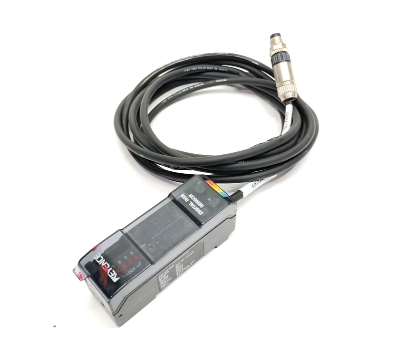 Keyence CZ-V21AP RGB Digital Fiber Optic Sensor Amplifier Unit, Main Unit, PNP - Maverick Industrial Sales