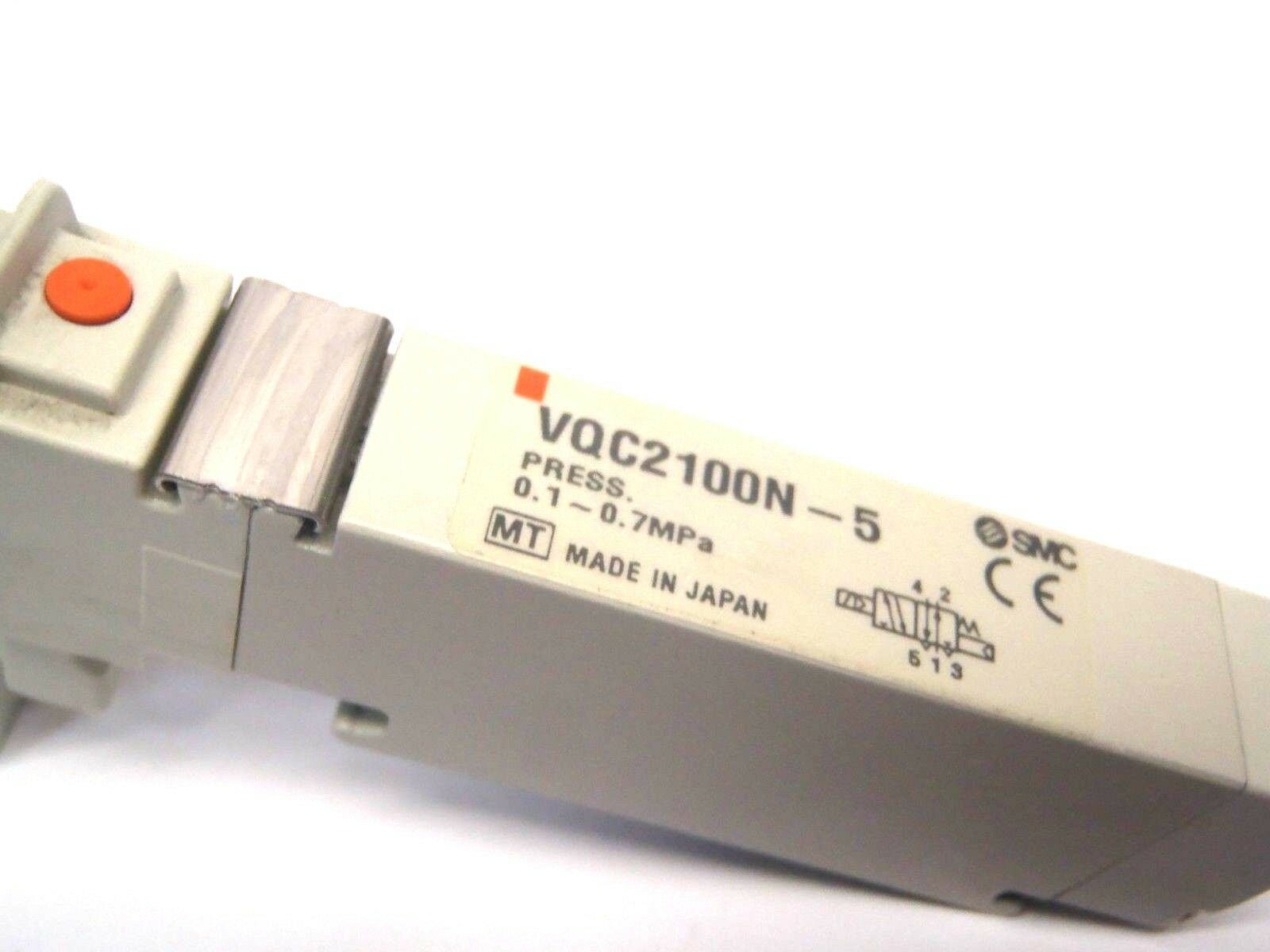SMC VQC2100N-5 [MT] Pneumatic Solenoid Valve Max Pressure 0.1~0.7MPa - Maverick Industrial Sales
