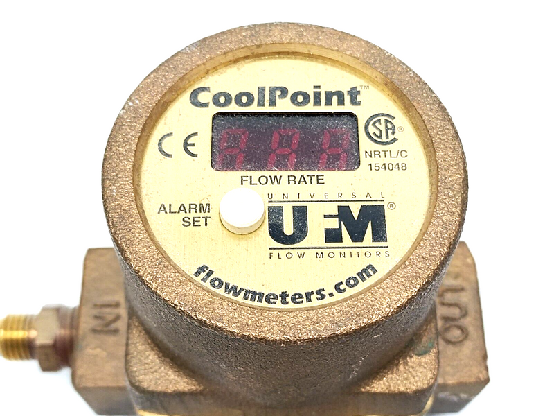 Universal Flow Monitors CP2 CoolPoint Vortex Shedding Flowmeter - Maverick Industrial Sales