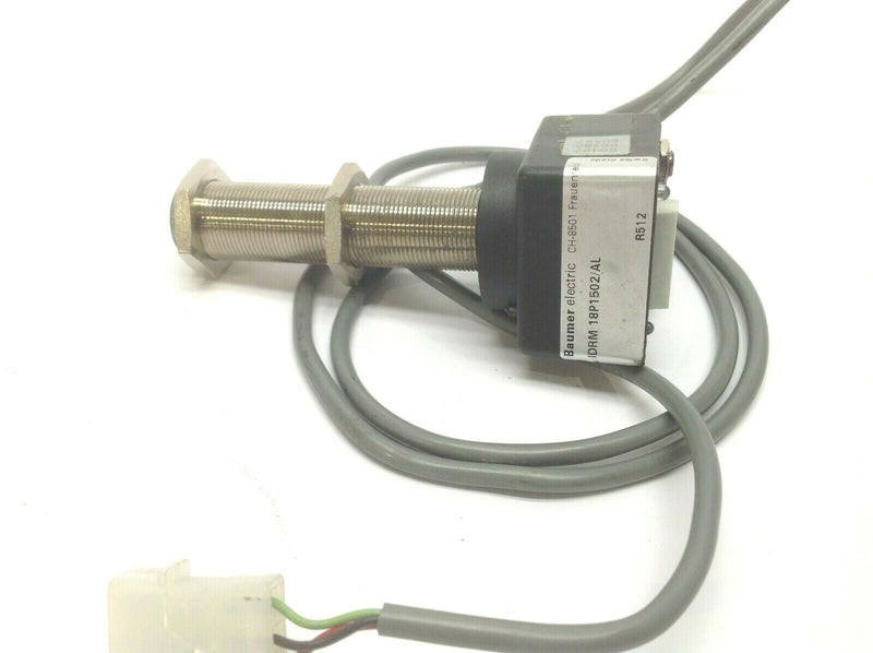 Baumer Electric IDRM 18P1502/AL Sensor and Cable - Maverick Industrial Sales
