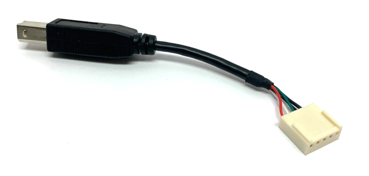 Bulgin 14194 Cable Adapter USB B Male 5-Pin Male L: 0.1m PX Connector - Maverick Industrial Sales