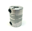 Ruland FSR20-8-8-A Six Beam Coupling Aluminum 1/2" x 1/2", 1.75" L x 1.25" OD - Maverick Industrial Sales