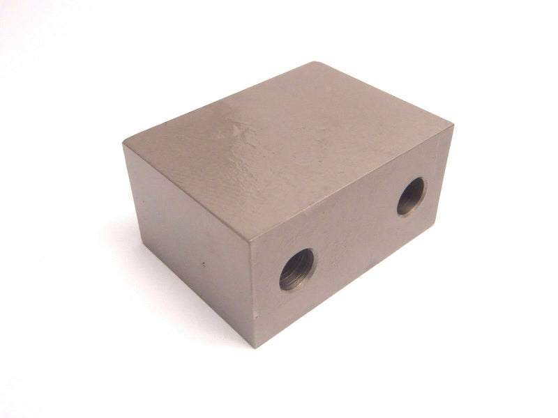 Misumi SBHHM-40-30-20 Stopper Block 40HRC 1045 Carbon Steel Counterbored - Maverick Industrial Sales