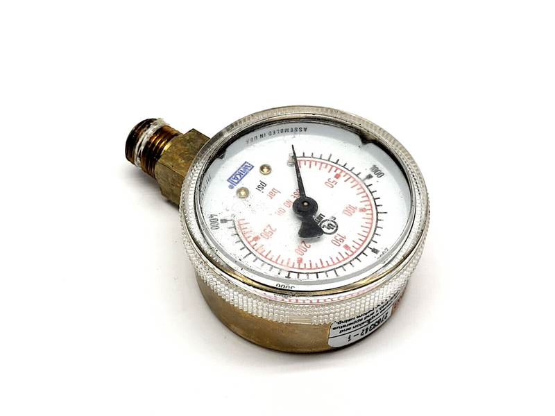 Wika 2763342-1 Pressure Gauge 0-4000PSI - Maverick Industrial Sales