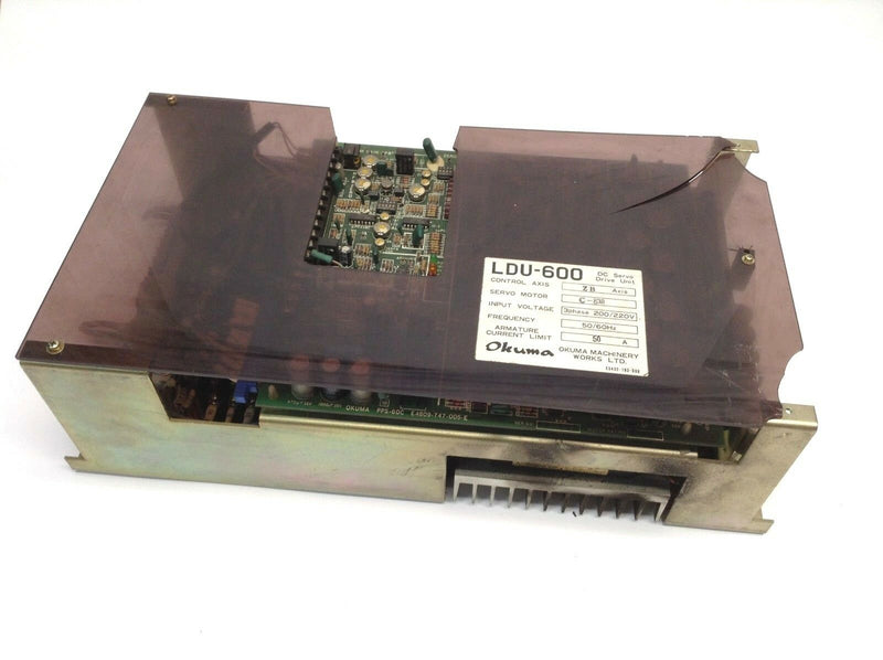 Okuma LDU-600 DC Servo Drive Unit C-800 3 Phase 220V - Maverick Industrial Sales