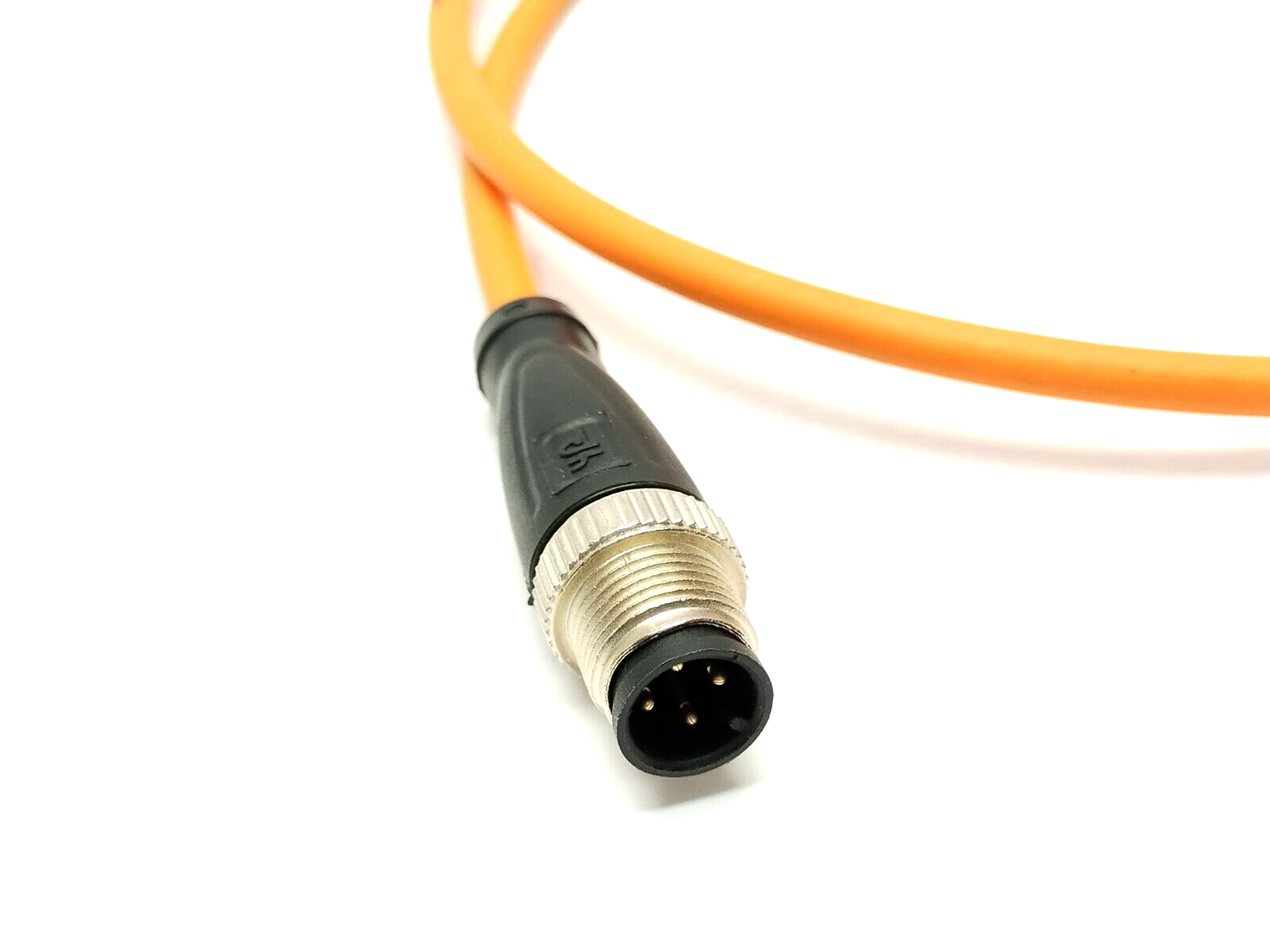 Pepperl+Fuchs V1-G-OR0,6M-POC-V1-G Connection Cable M12 4-Pin M To F 0.6m 233466 - Maverick Industrial Sales
