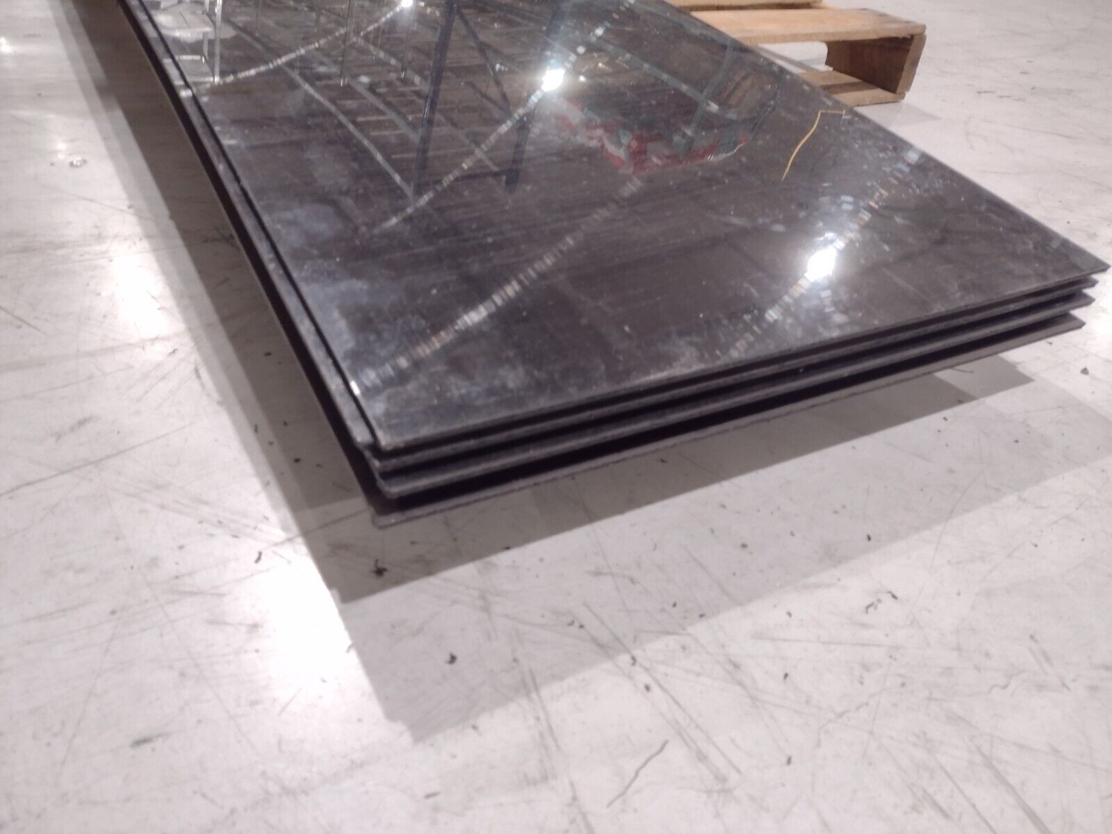 ABS Sheet, Black 0.29 x 48 x 96 (Lot of 6) with 0.29 x 23 x 96 (Lot of 7) - Maverick Industrial Sales