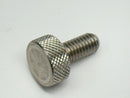 Knurled-Head Thumb Screw M6 x 1mm Thread Size 13mm Long SS Low Profile LOT OF 8 - Maverick Industrial Sales