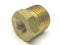 Brass Hex Threaded Reducer 1/2" MNPT 3/8" Female NPT - Maverick Industrial Sales