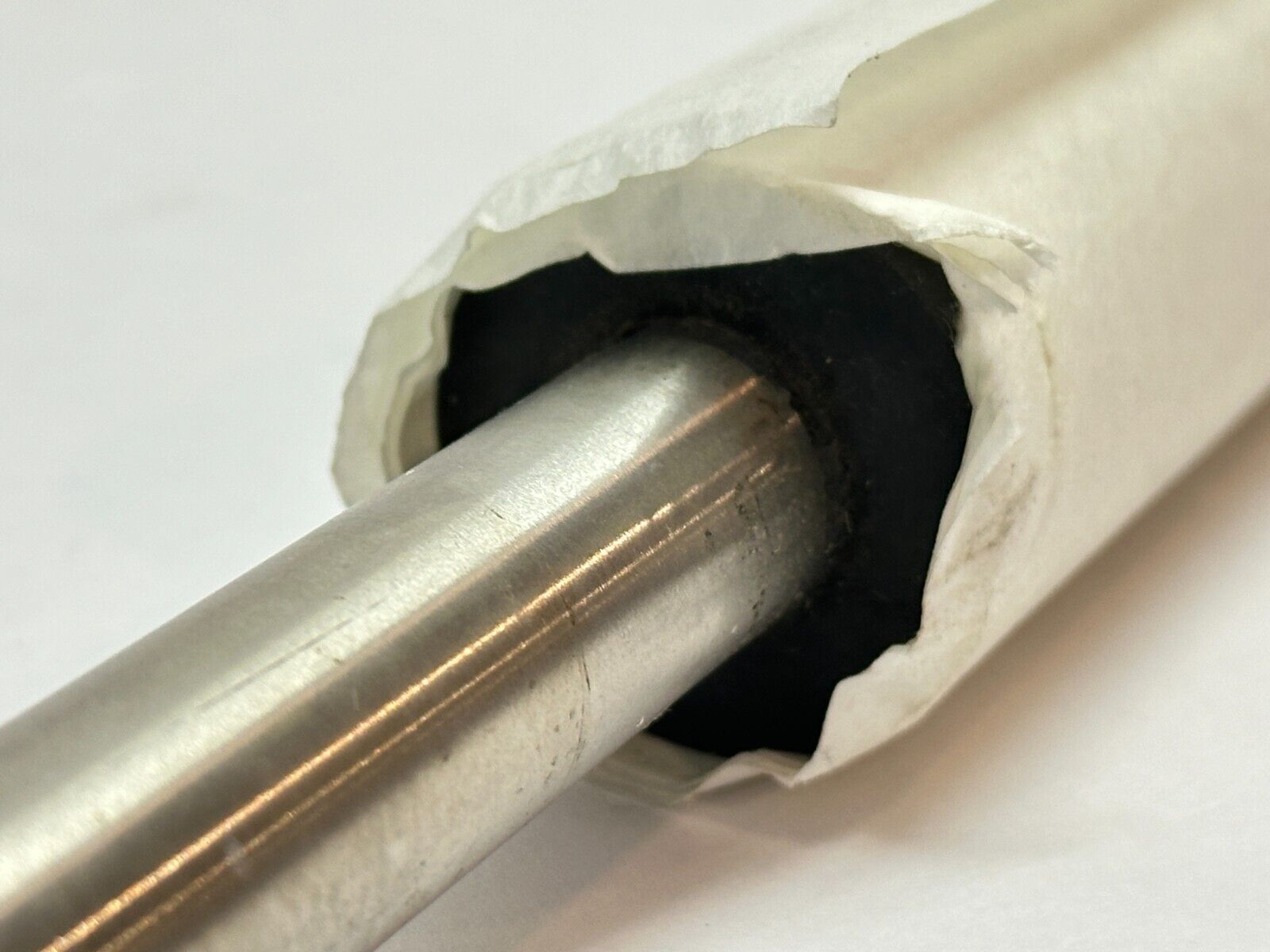PRC087M133 Conveyor Roller 20-1/2" Roller 8" / 10-1/4" Shafts 3/4" Dia 38-3/4" L - Maverick Industrial Sales