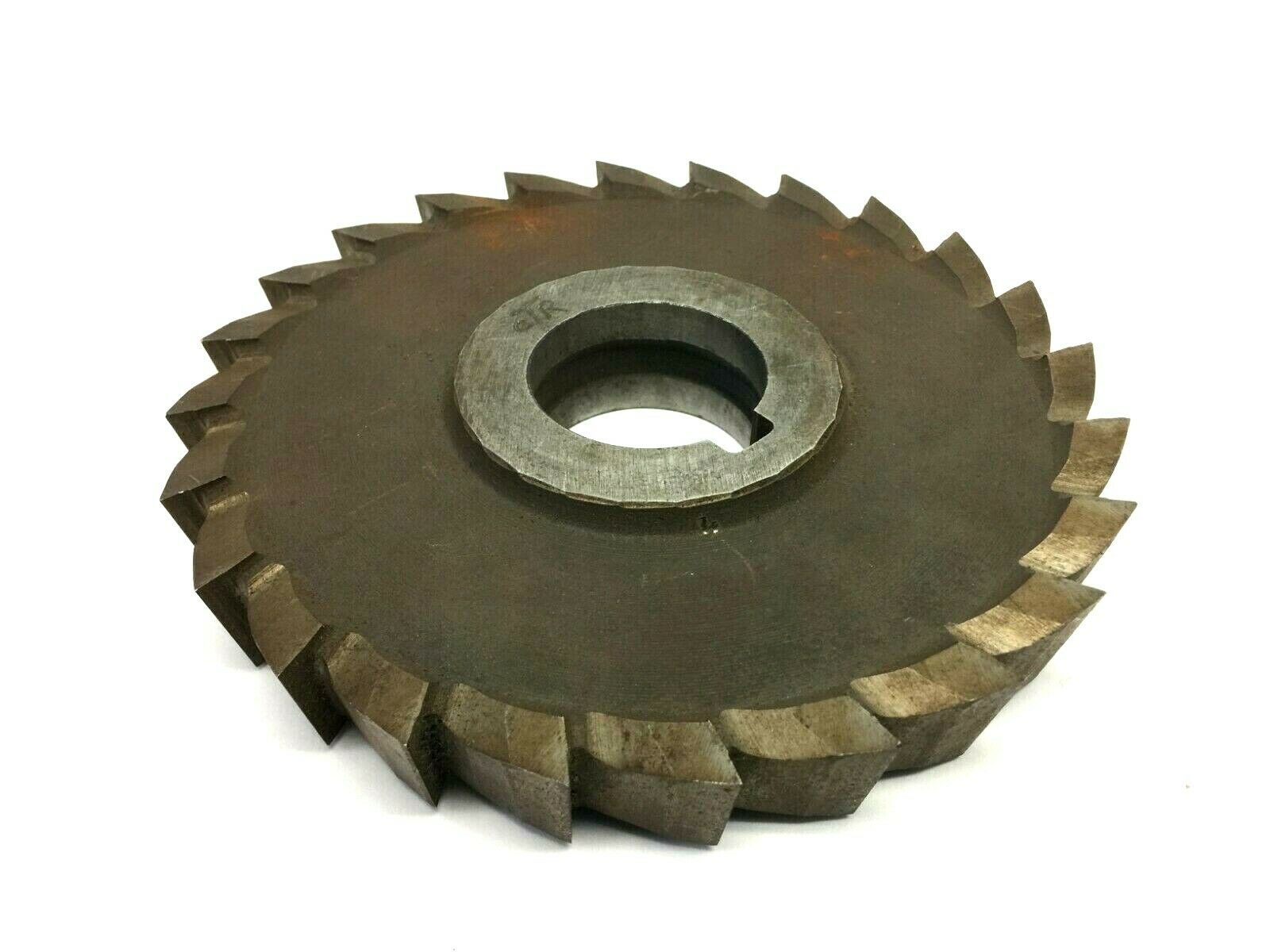 National Twist & Drill 5x5/8x1 Side Milling Cutter Blade, Tapered 24-Teeth - Maverick Industrial Sales