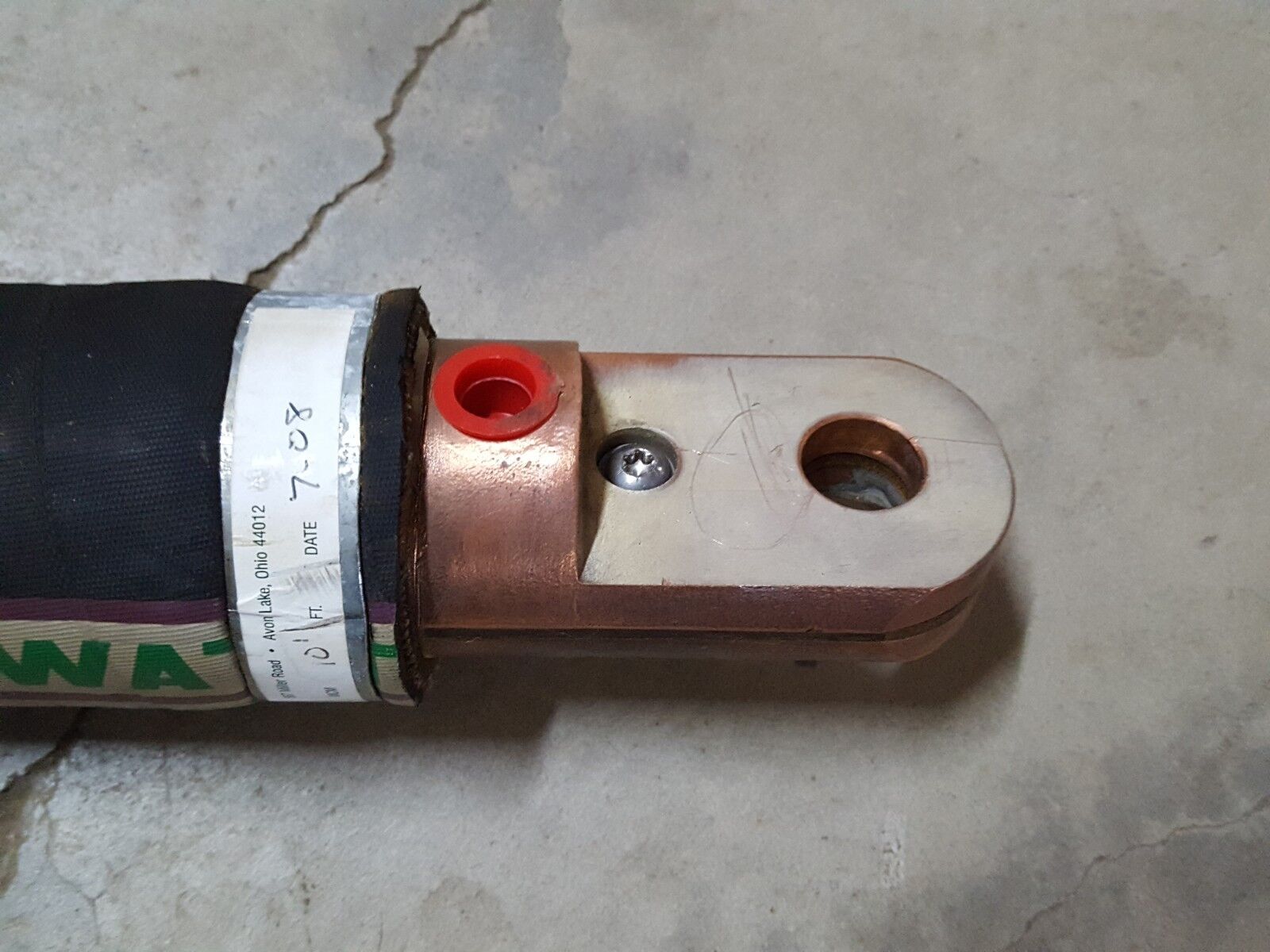 Watteredge Uniflex Robot Welder Jumper Cable 400/450 MCM 10' Foot - Maverick Industrial Sales