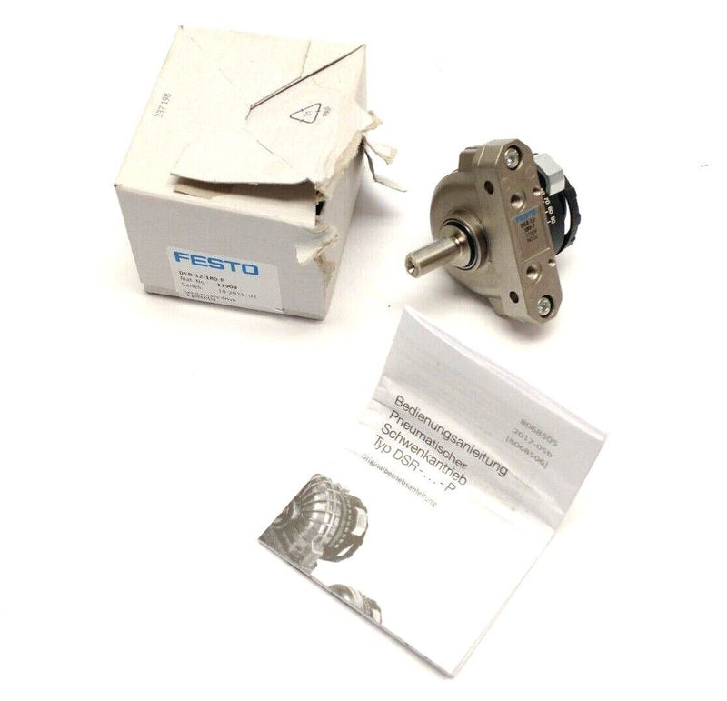 Festo DSR-12-180-P Pneumatic 180 Degree Semi-Rotary Drive 11909 - Maverick Industrial Sales