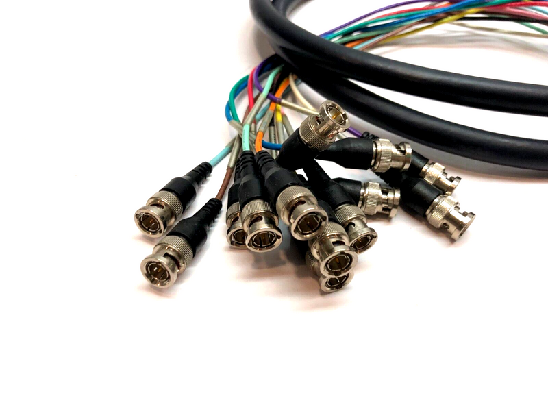 44-Pin D-Sub Connector to 13 Input AV Video Display Cable - Maverick Industrial Sales