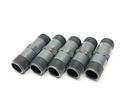 Spears 884-040 Schedule 80 PVC Pipe Nipple 1" MPT x 4" L LOT OF 5 - Maverick Industrial Sales