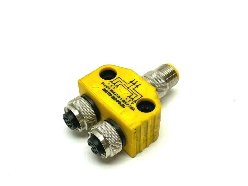 Turck VB2-FSM 4.4/2FKM 4/S719 Splitter M12 Eurofast - Maverick Industrial Sales