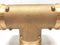 Viega 91372 Propress TEE Fitting, 2-1/2" x 2-1/2" x 2-1/2", Bronze - Maverick Industrial Sales