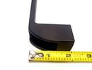 Black Strap Pull Handle 8" Total Length 6" x 1-1/8" m8 Holes - Maverick Industrial Sales