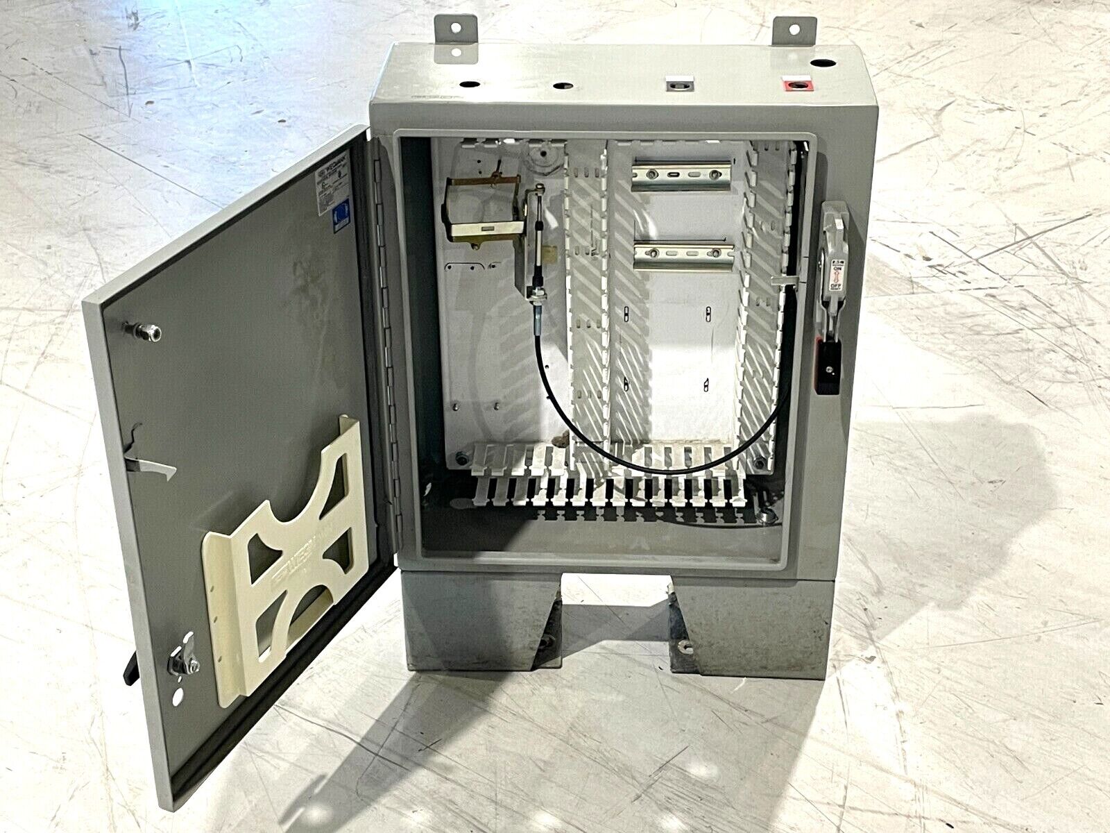Hubbell Wiegmann SDN12242108 Single Door Flanged Disconnect 24 x 21 x 8 - Maverick Industrial Sales