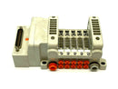 SMC VV5QC11-05N3FD0-S Pneumatic Manifold Base w/ D-Sub Connector - Maverick Industrial Sales